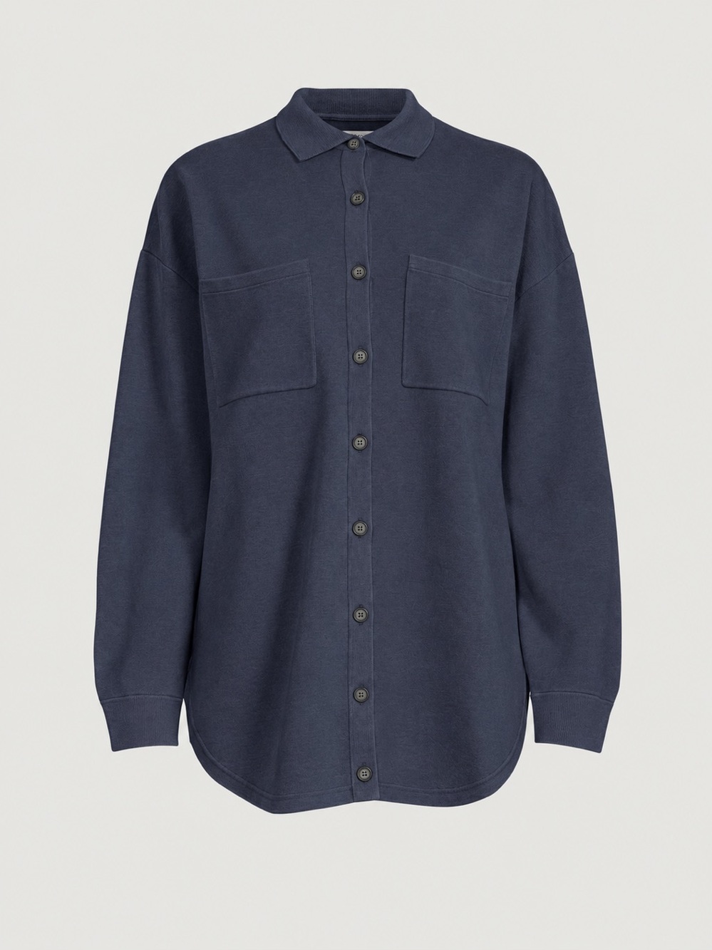 Cotton And Cashmere Utility Shirt - M PTP 23”